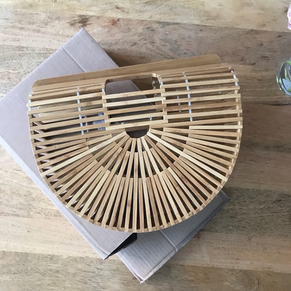 Half Moon Bamboo Bag